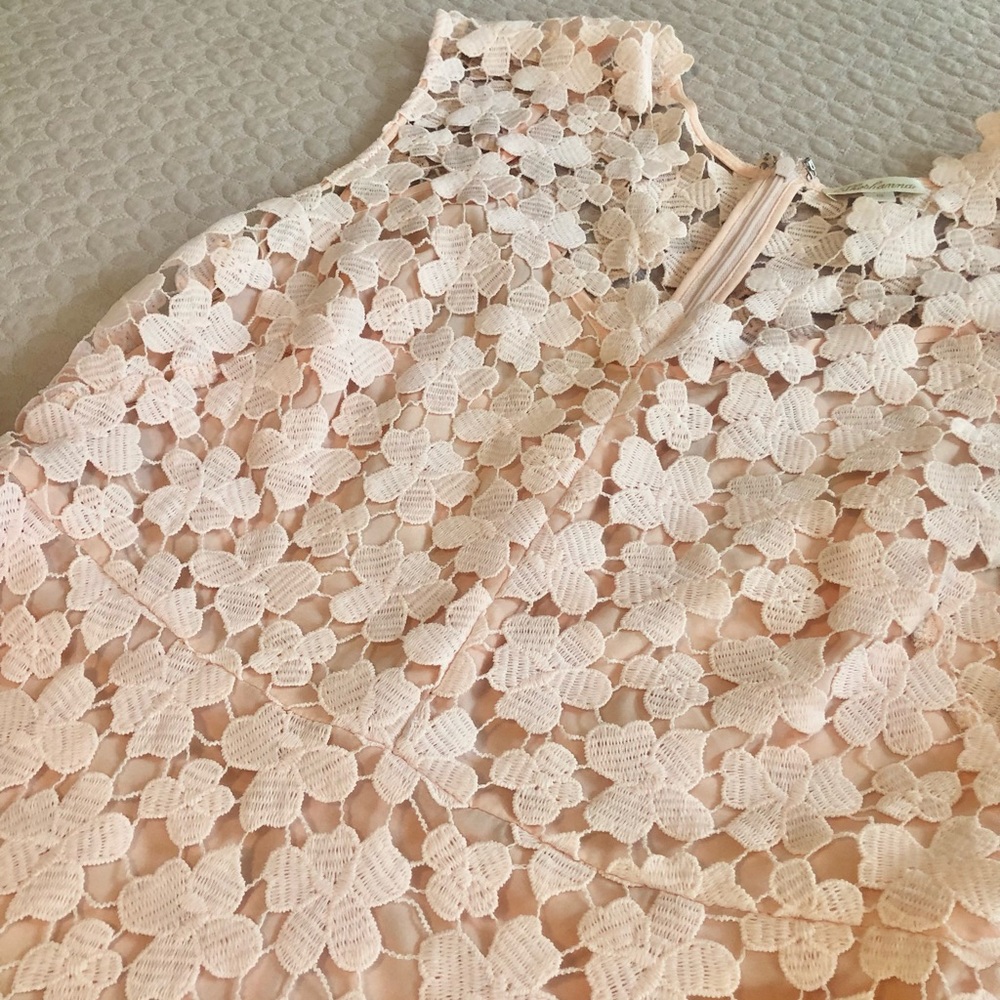 Shoshanna Peach Cocktail Dress - Picture 5 of 10